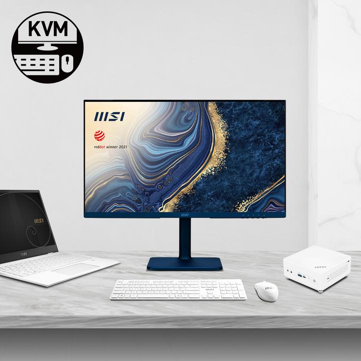 Actual product image MSI Modern MD272QP Ultramarine (2560 x 1440 pixels, 27")