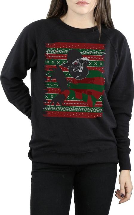 Produktbild Absolute Cult Christmas Fair Isle Sweatshirt (L)
