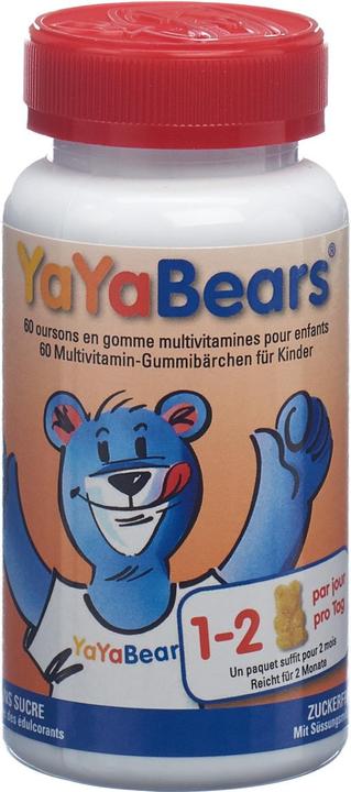 Actual product image YaYa Gummy bears Multivitamin o Sugar (60 Piece, Snacks, 172 g)