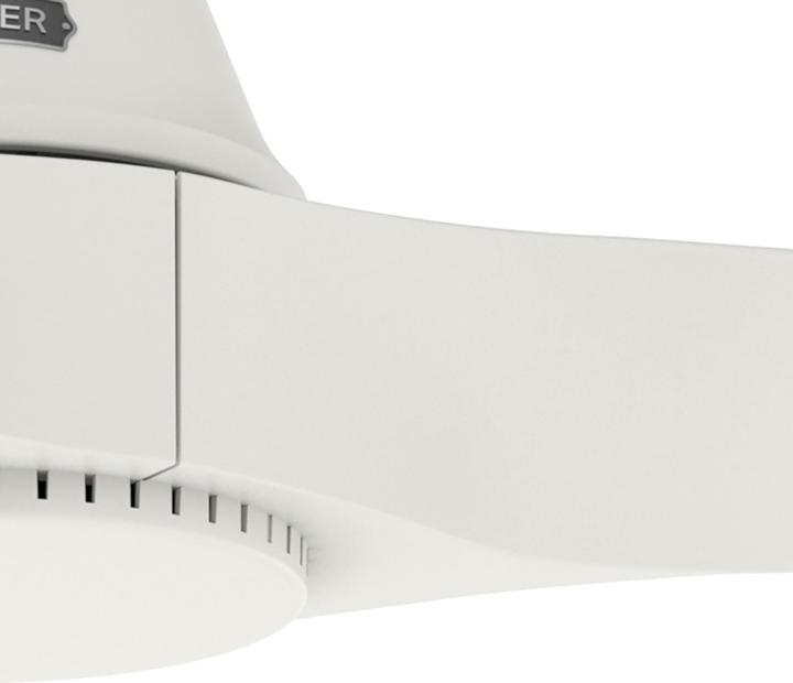 Actual product image Hunter Fans DC Deckenventilator Canberra Weiss mit Fernbedienung (39 dB)