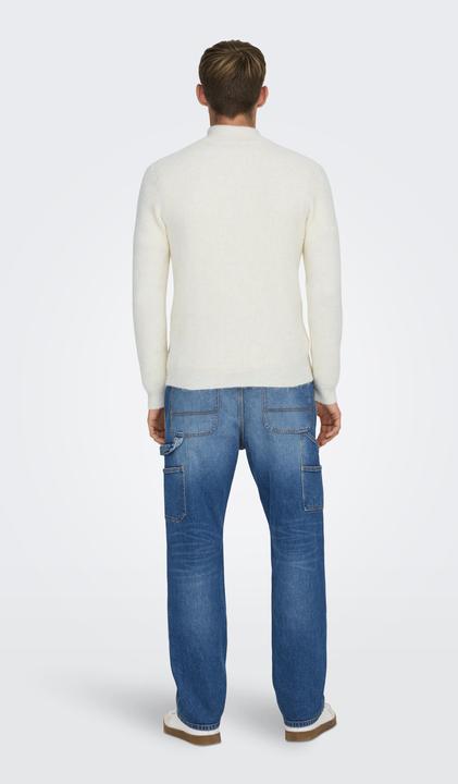 Immagine prodotto Only & Sons Onstegan Reg 5 Wool Half Zip Knit Bf (L)