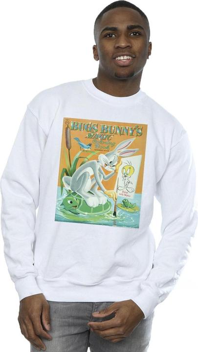 Immagine prodotto Looney Tunes Bugs Bunny Colouring Book Felpa Uomo (XL)