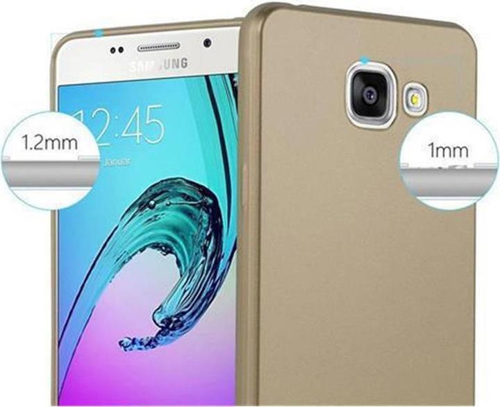 Image du produit Cadorabo Couverture métallique mate TPU (Samsung Galaxy A3 (2016))