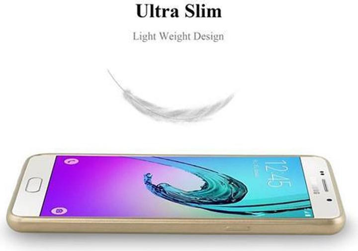 Image du produit Cadorabo Couverture métallique mate TPU (Samsung Galaxy A3 (2016))