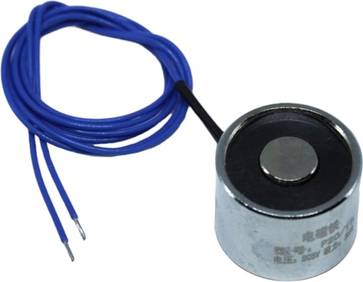 Actual product image Purecrea 5V 1W electromagnet 3Kg holding force