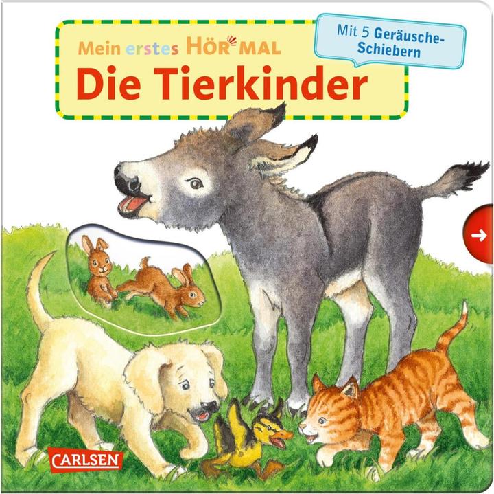Actual product image Mein erstes Hör mal (Soundbuch ab 1 Jahr): Die Tierkinder (German, Kyrima Trapp, 2021)