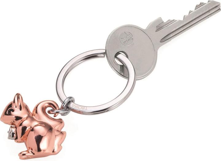 Immagine prodotto Troika Portachiavi Cuckold grigio lucido/oro rosa