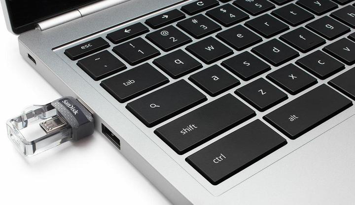 Actual product image SanDisk Ultra Dual Drive M3.0 (128 GB, USB-A, Micro USB)