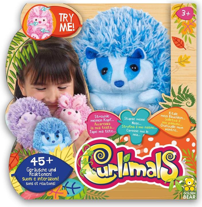 Image du produit Curlimals Blue le blaireau (14 cm)