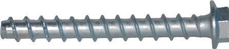 Actual product image Expandet Multi-Monti Betonbolt M7,5x60 mm med flange 6-kt hoved SW10 - (50 pcs.)