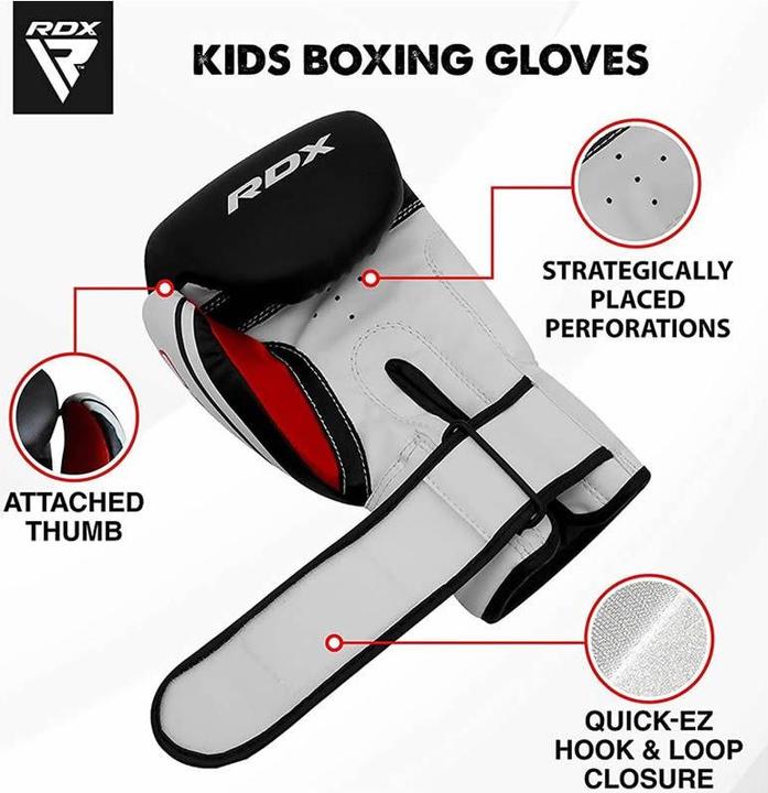 Actual product image Rdx 4B Robo Boxing Gloves (4 OZ, One size)