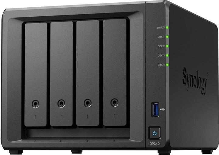 Actual product image Synology DP340 DATA PROTECTION EUR V1.0 (4 x 8 TB)