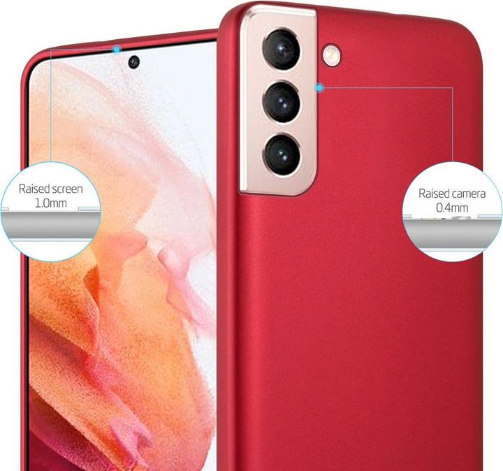 Actual product image Cadorabo TPU Matt Metallic Cover (Samsung Galaxy S21 5G)