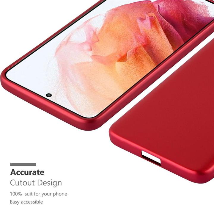Actual product image Cadorabo TPU Matt Metallic Cover (Samsung Galaxy S21 5G)