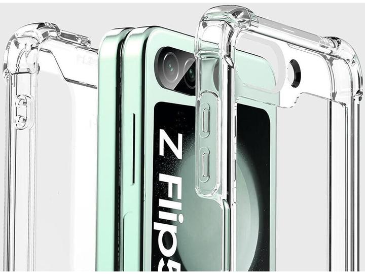 Actual product image Screenguard Samsung Galaxy Z Flip5 SuperClear Hybrid Case (Samsung Galaxy Z Flip5)