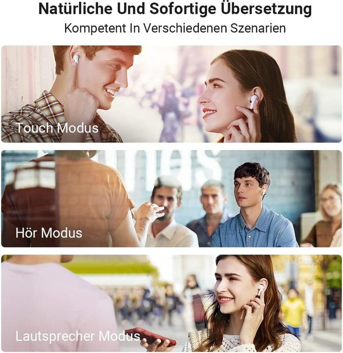 Produktbild Timekettle M3 Echtzeit-Übersetzer (ANC, 7.50 h, Kabellos)