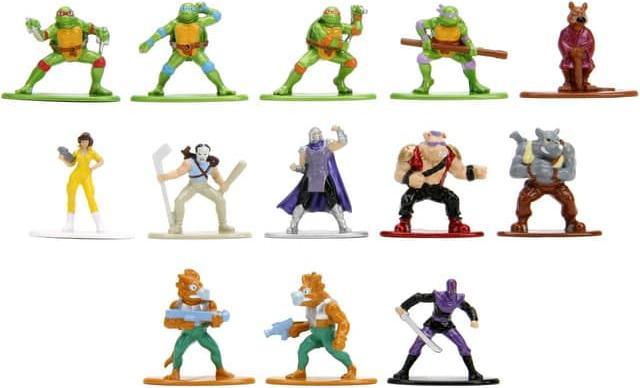 Produktbild Jada Turtles Blind Pack Nanofigs, 13-sort.