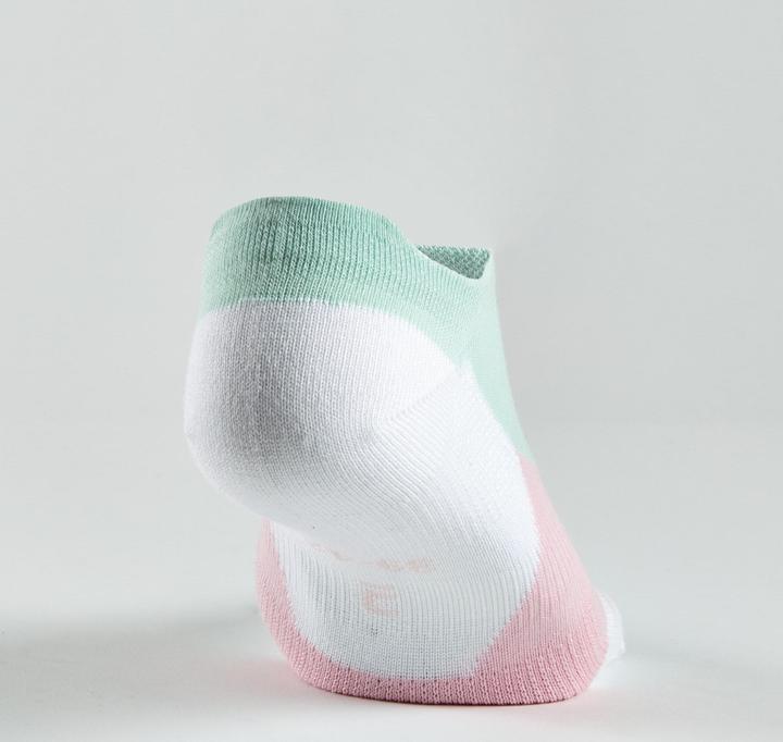 Produktbild Artengo Tennissocken Low 3er-Pack - RS 160 Color Block rosa (35, 38)