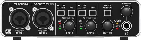 Produktbild Behringer UMC202HD recording audio interface (USB)