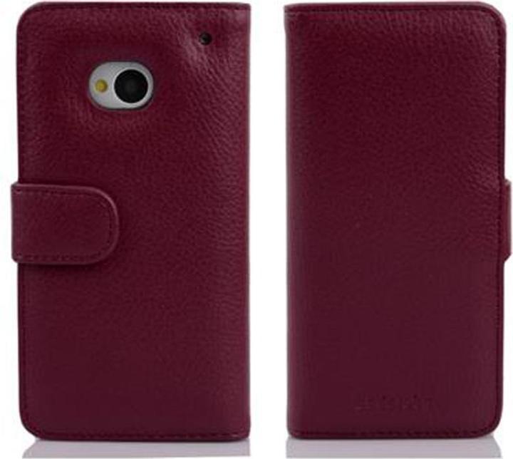 Actual product image Cadorabo Book with 3 card slots cover (HTC One M7)