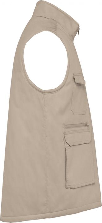 Actual product image Kariban Padded multi-pocket polycotton vest (XXL)