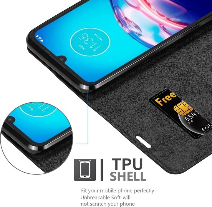 Immagine prodotto Cadorabo Copertina magnetica invisibile del libro (Motorola Moto E6s)