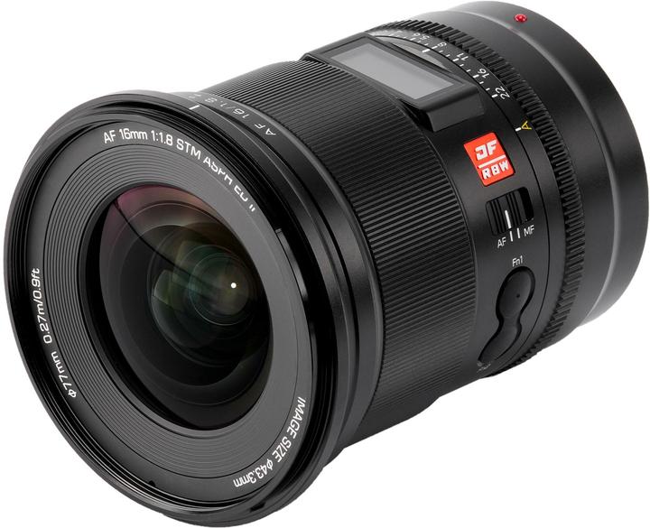 Image du produit Viltrox AF 16 mm F/1.8 Nikon Z (Nikon Z, Plein format)