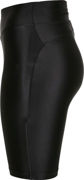 Immagine prodotto Urban Classics Pantaloncini da ciclista donna a vita alta in metallo lucido (5XL)