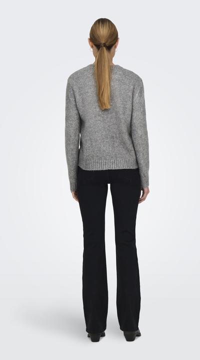 Actual product image JdY Knit Fit Round neck Ribbed cuffs Pullover Knitted jumper (XL)