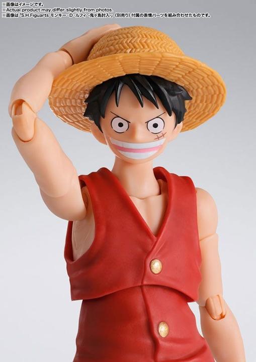 Produktbild Bandai One Piece S.H. Figuarts Actionfigur Monkey D. Ruffy Romance Dawn