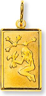 Produktbild Natsumi Schmuck Anhänger Sternzeichen Jungfrau Gelbgold 18K/750 (750/18 K Gelbgold)