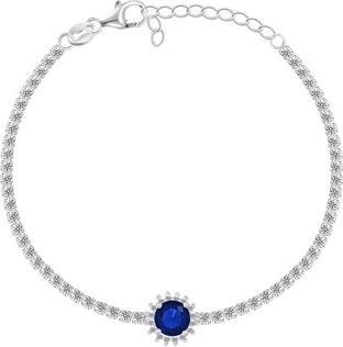 Immagine prodotto Brilio Argento - Bracciale in argento scintillante con zirconi BRC76WB