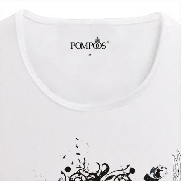 Produktbild Pompöös T-Shirt Herren "Kussmund" - limited Edition T-Shirt Herren - Grösse XL (XL)