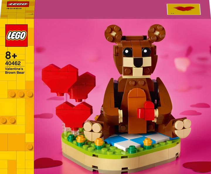 Image du produit LEGO Ours de la Saint-Valentin 40462 (40462, LEGO Classic)