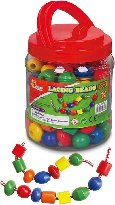 Image du produit Viga Toys Perles en bois