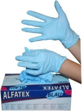 Actual product image Prima Nitrile gloves ® ALFATEX 24 cm (S)