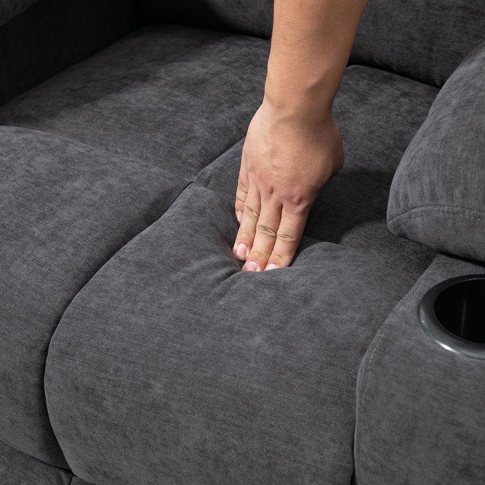 Produktbild Swisshandel24 Sessel mit Aufstehhilfe, Elektrischer Relaxsessel mit Massagefunktion, Fernsehsessel mit Heizfunktio