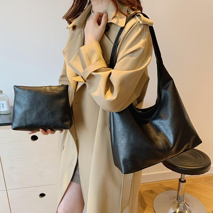 Image du produit Only-Bags.Store Ein stilvolles und vielseitiges zweiteiliges Set, bestehend aus einer weichen und bequemen