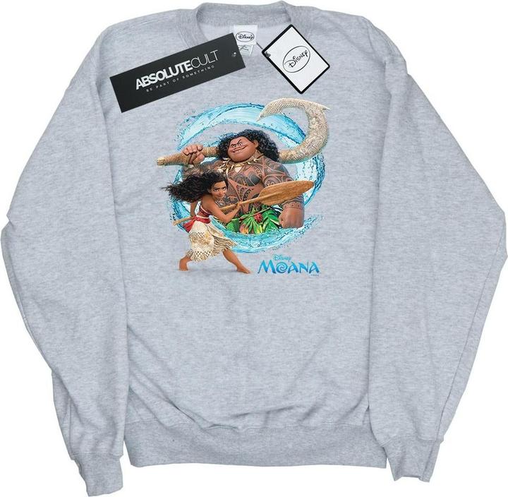 Disney Moana And Maui Wave Sweatshirt Mädchen