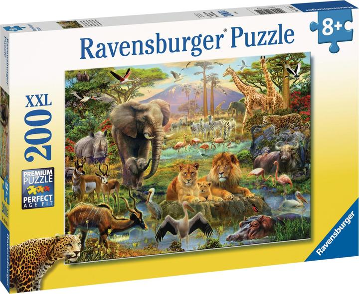 Image du produit Ravensburger Les animaux du puzzle Savannah (200 pièces)