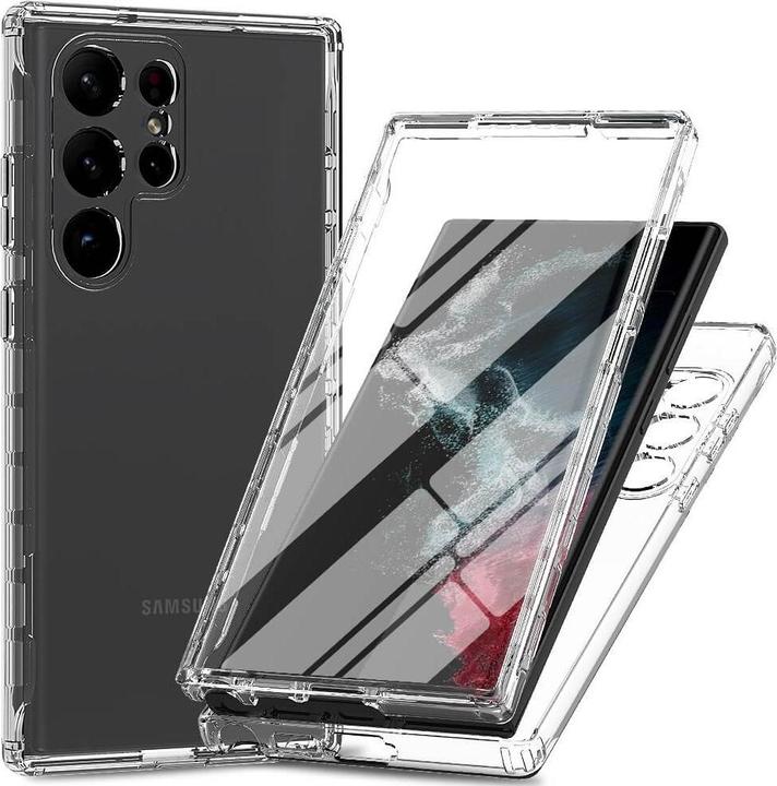 Image du produit Cover-Discount Galaxy S23 Ultra - Housse de protection intégrale transparente (Samsung Galaxy S23 Ultra)