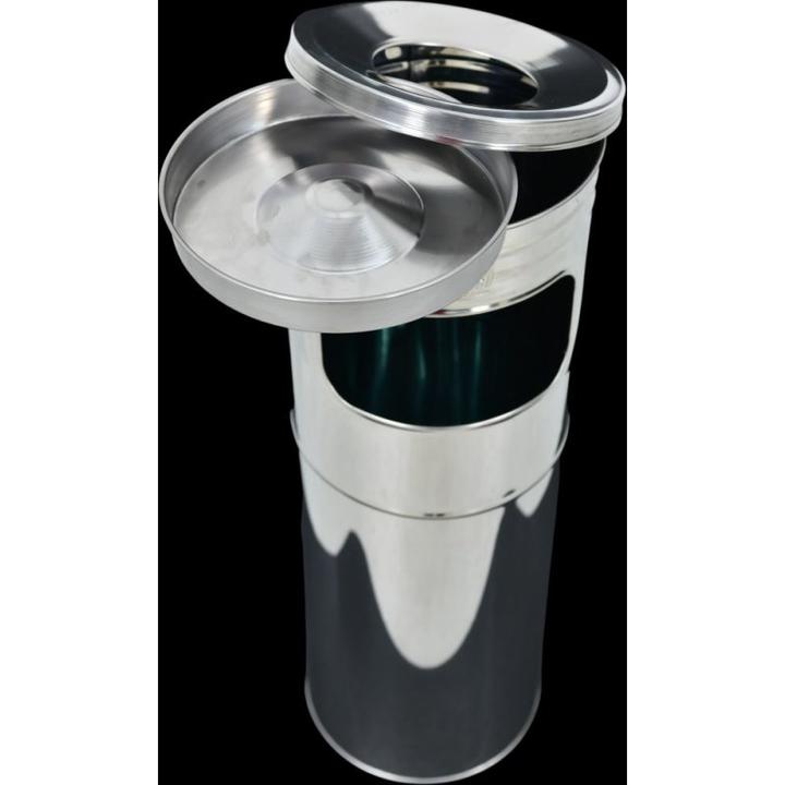 Immagine prodotto Aristar Cestino per rifiuti con posacenere (25 l)