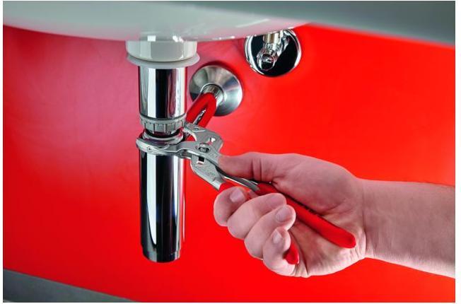 Actual product image Knipex Siphon and Connector Pliers (250 mm)