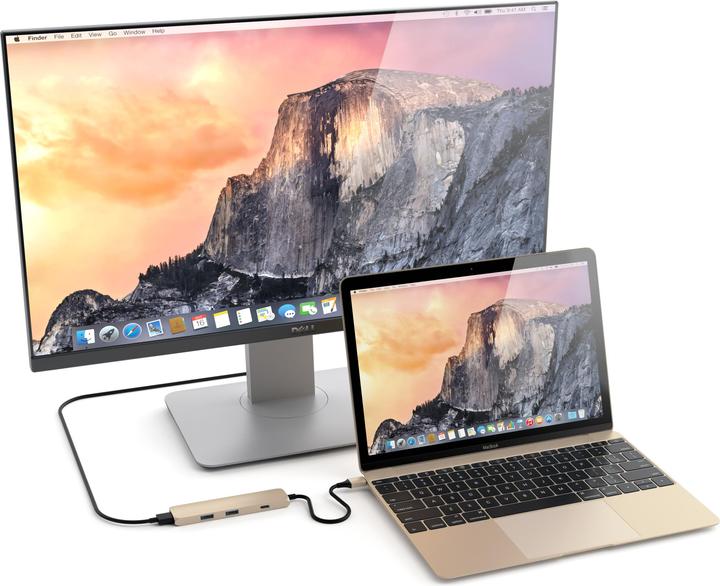 Actual product image Satechi St-Cmag (USB-C, 4 Ports)