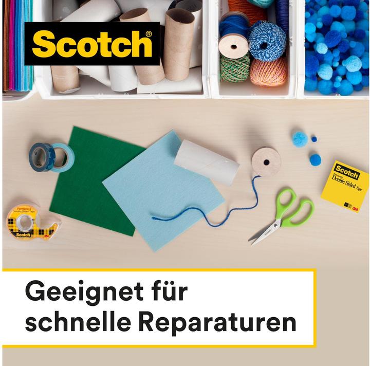 Immagine prodotto Scotch Nastro biadesivo 665 senza pellicola protettiva (12 mm)