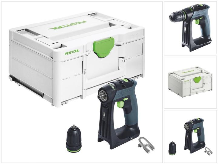 Actual product image Festool Cordless drill driver CXS 18-Basic (Rechargeable battery operated)