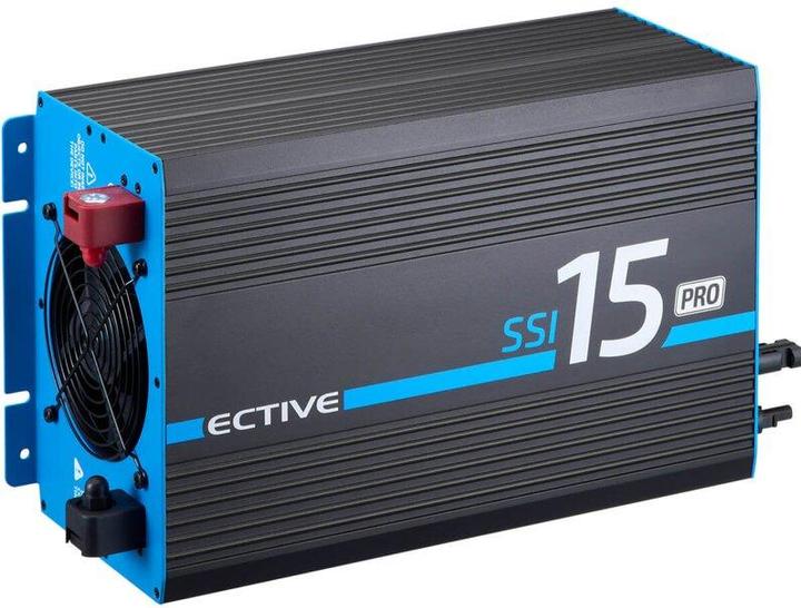 Actual product image Ective SSI 15 PRO 1500W/12V 4in1 sine wave inverter with mains priority circuit, charger & MPPT charge