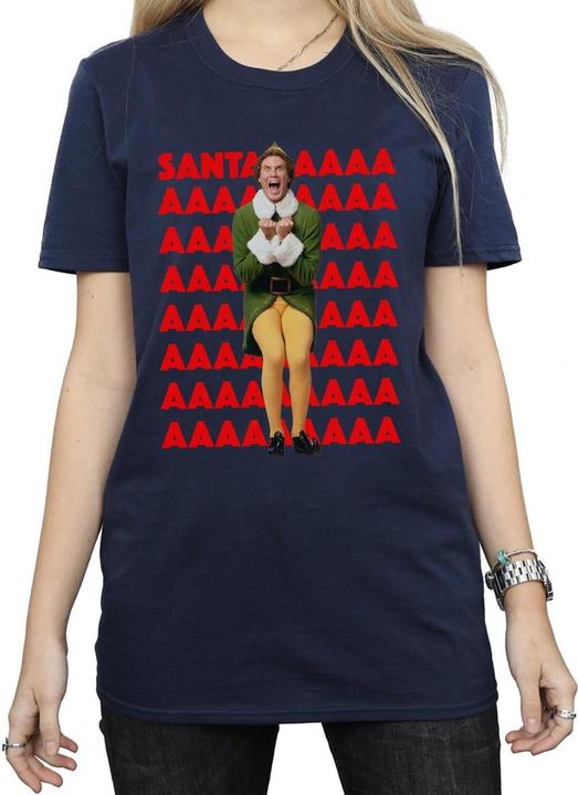 Produktbild Elf Buddy Santa Scream TShirt (XXL)