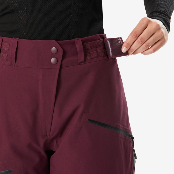 Produktbild Wedze Skihose Damen warm und atmungsaktiv Damen - 500 bordeauxrot (44)