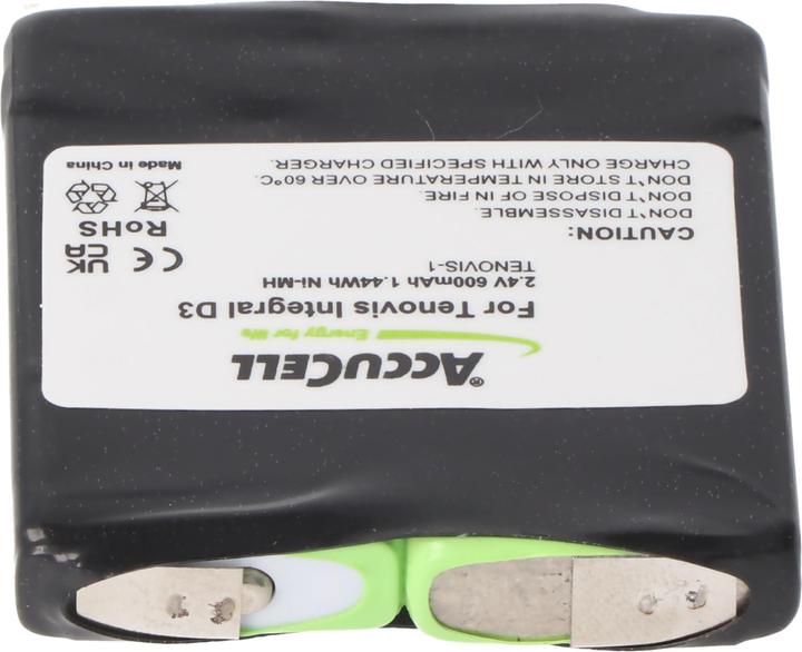 Actual product image AccuCell Battery Tenovis Integral D3 Mobile, 4,999,046